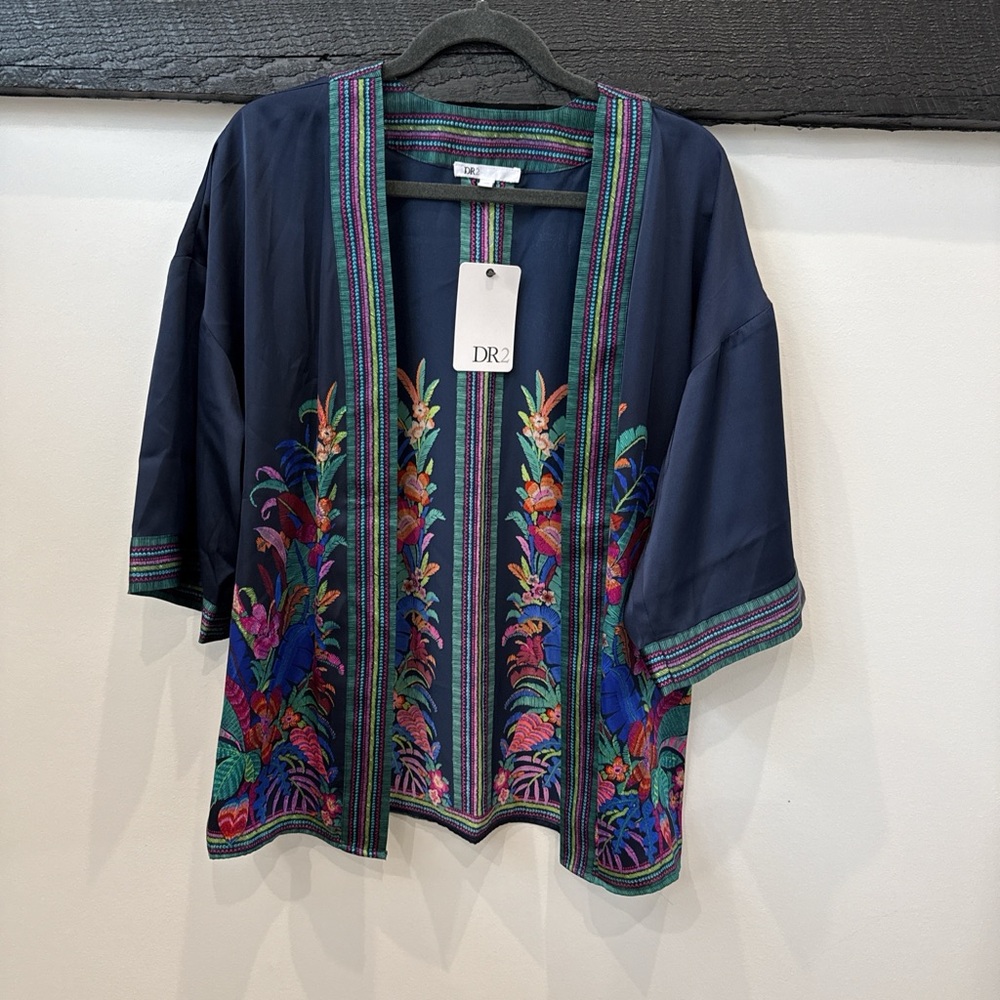 Printed  Kimono Jacket